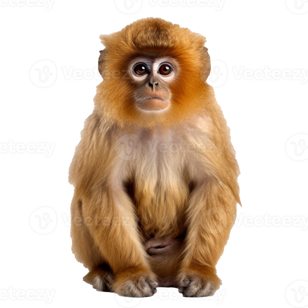 monkey isolated on background with png