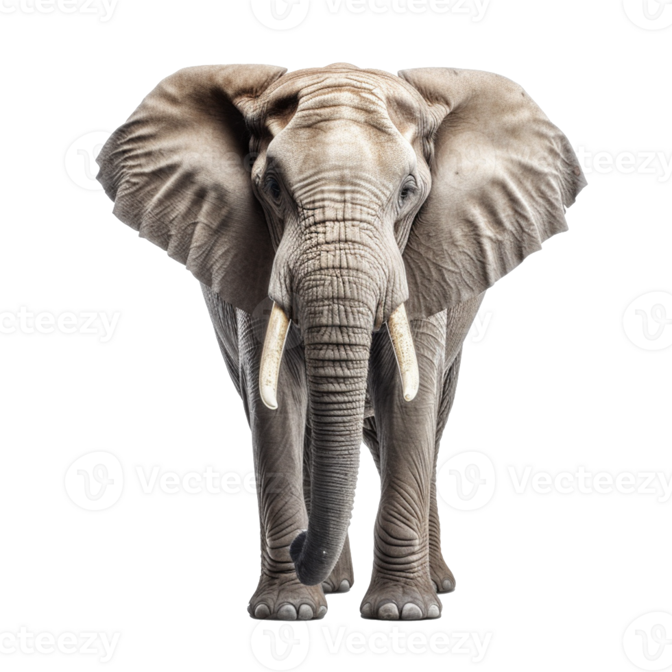 elephant isolated on background with png