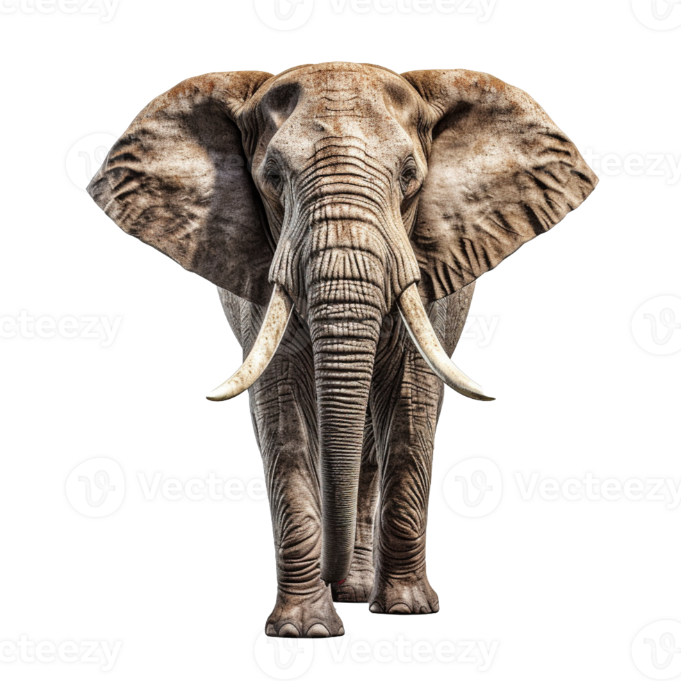 elephant isolated on background with png