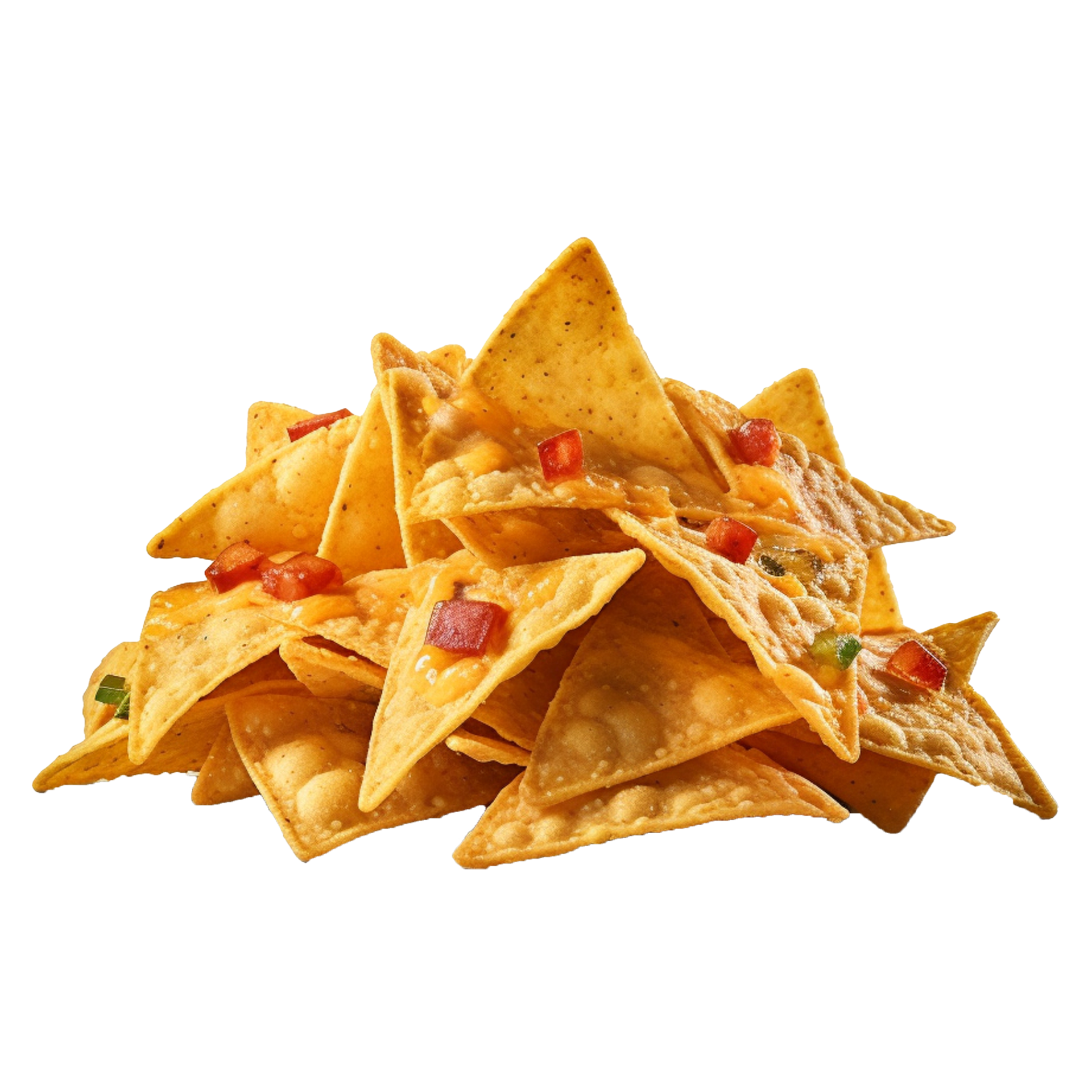Nachos isolated on background with 24508747 PNG