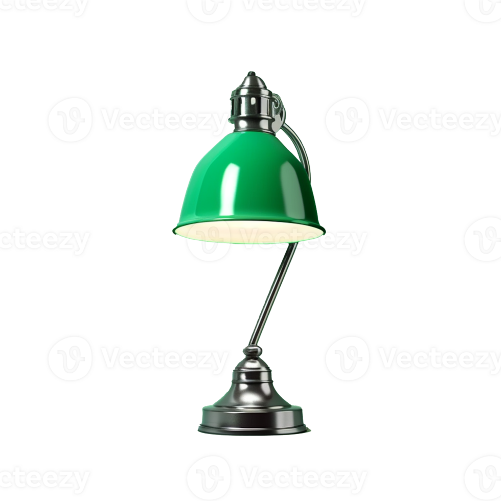 lamp for desk isolated on background with png