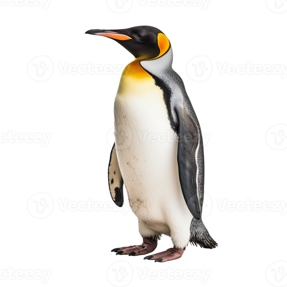 penguin isolated on background with png
