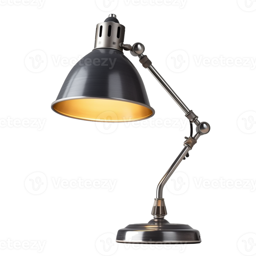 lamp for desk isolated on background with png