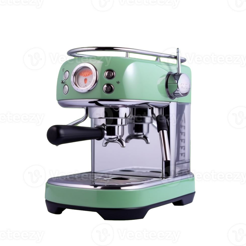 coffee machine isolated on background with png