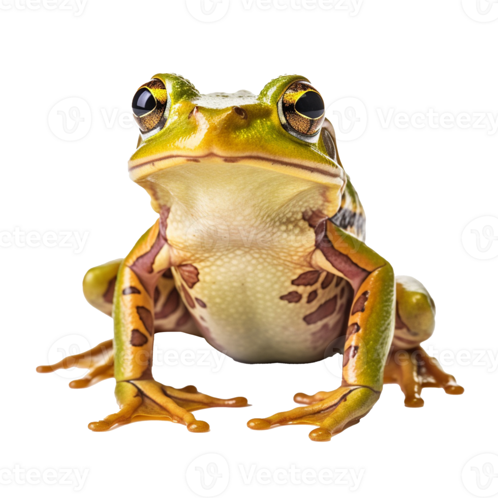 frog isolated on background with png
