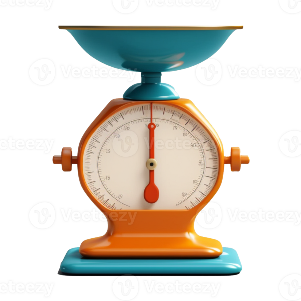 vintage scales isolated on background with png