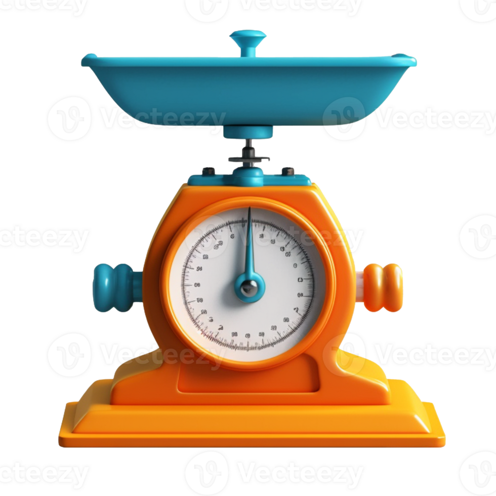 vintage scales isolated on background with png