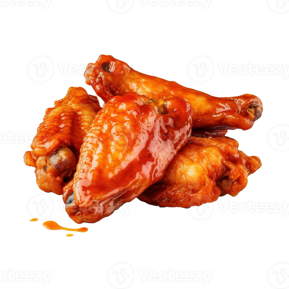 Buffalo Wings isolated on background with png