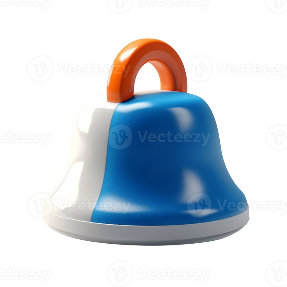 bell isolated on background with png