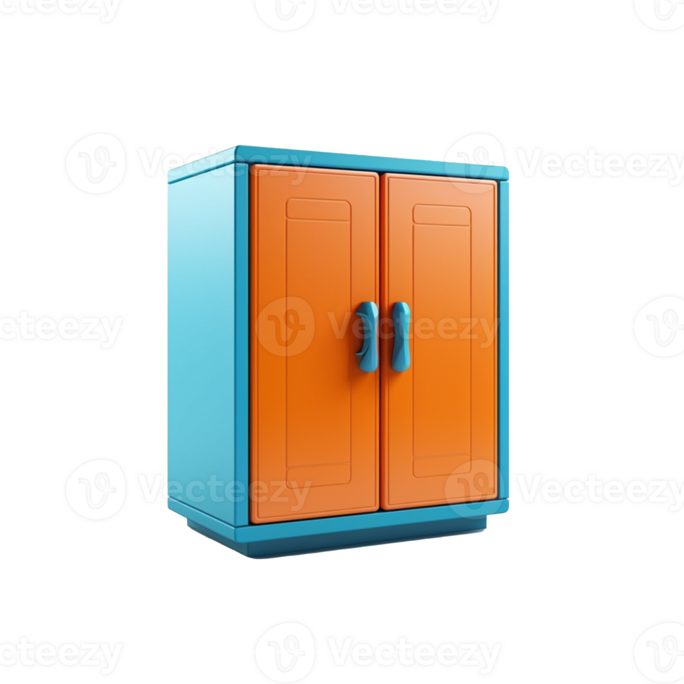 wardrobe isolated on background with png