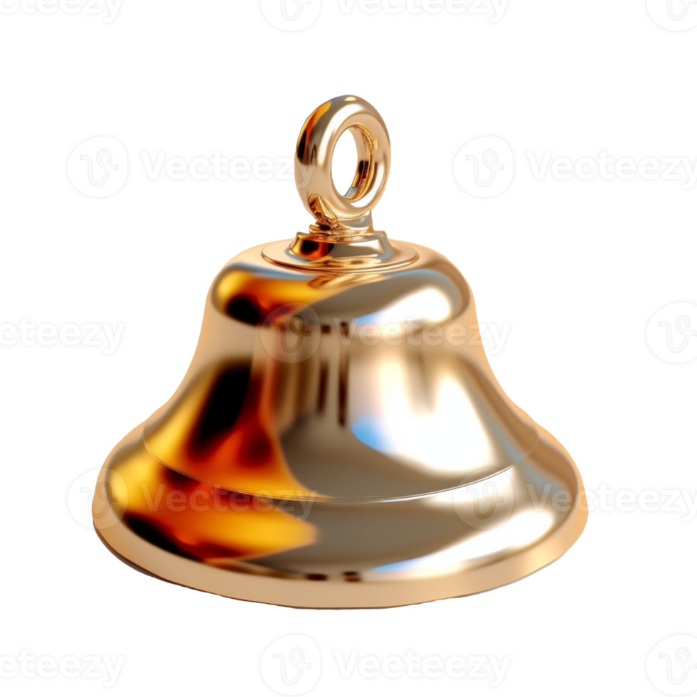 bell isolated on background with png