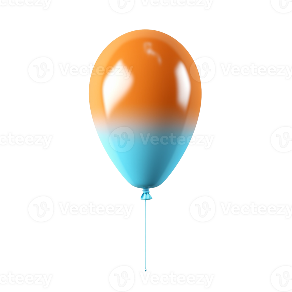 balloon isolated on background with png