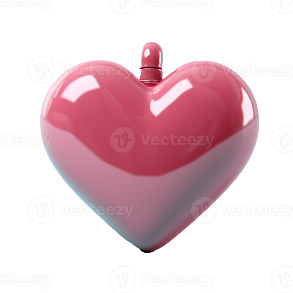 heart isolated on background with png