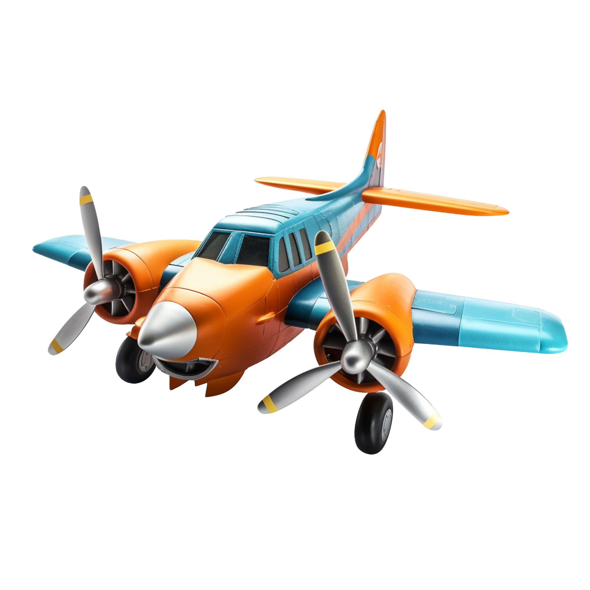 propeller plane isolated on background with 24509462 PNG