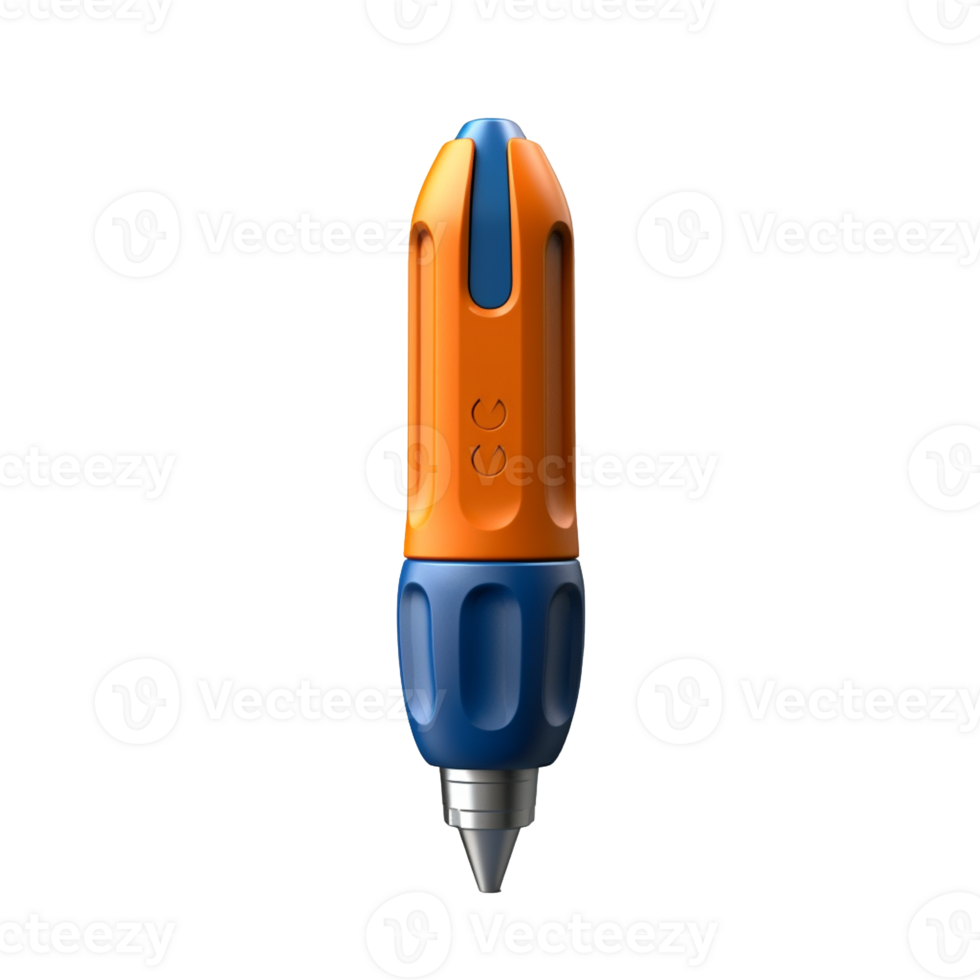 electric screwdriver isolated on background with png