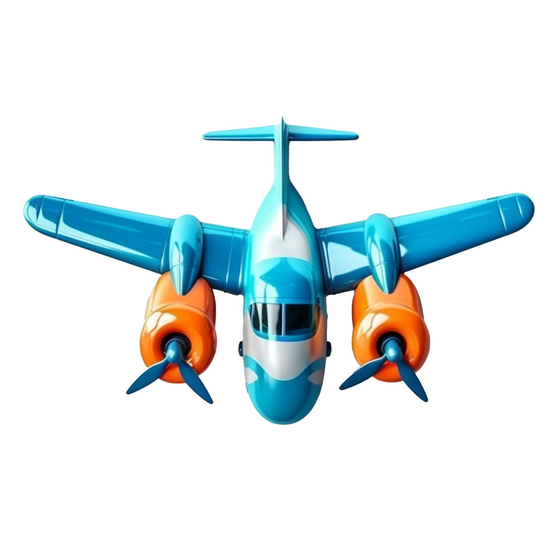 propeller plane isolated on background with 24509474 PNG