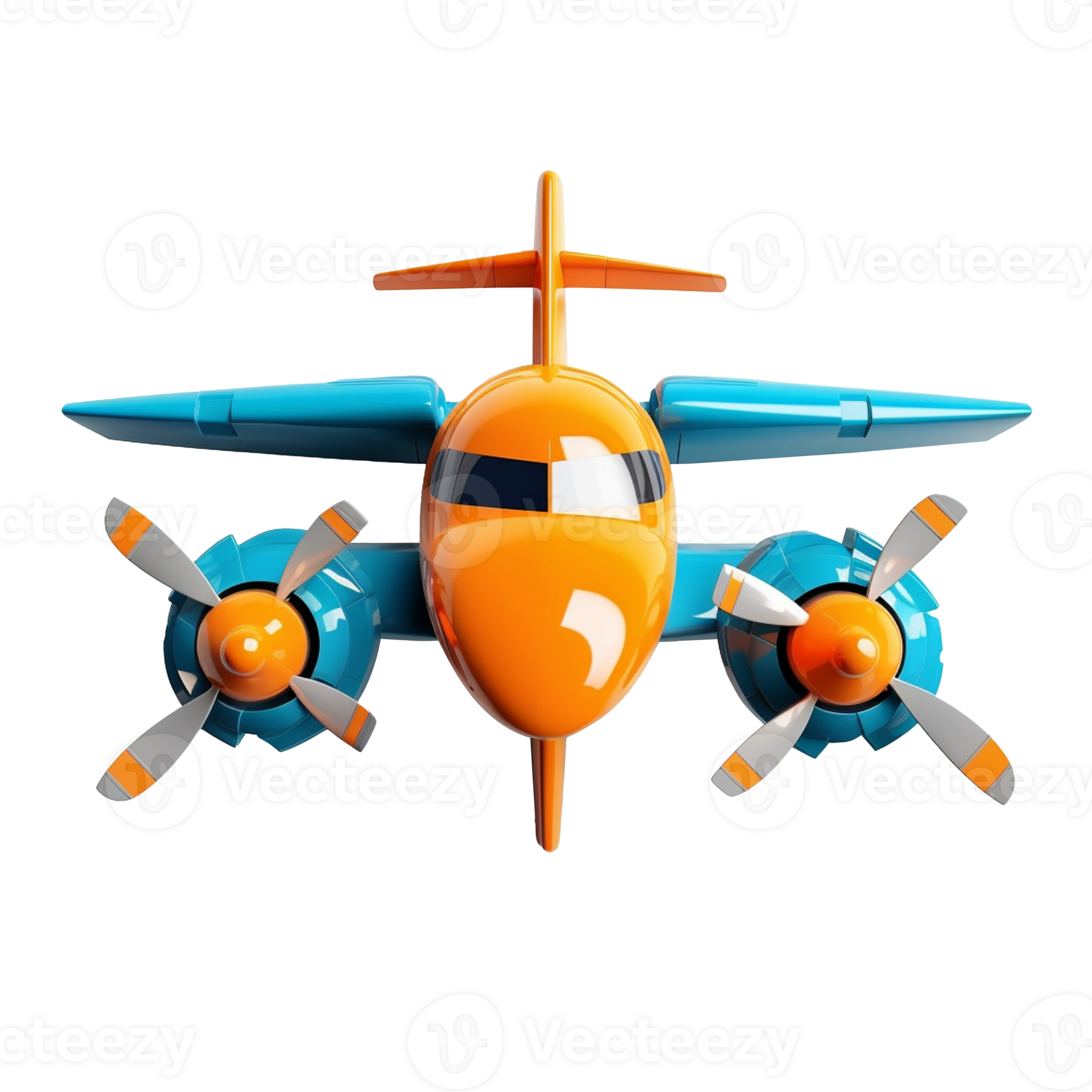 propeller plane isolated on background with 24509475 PNG