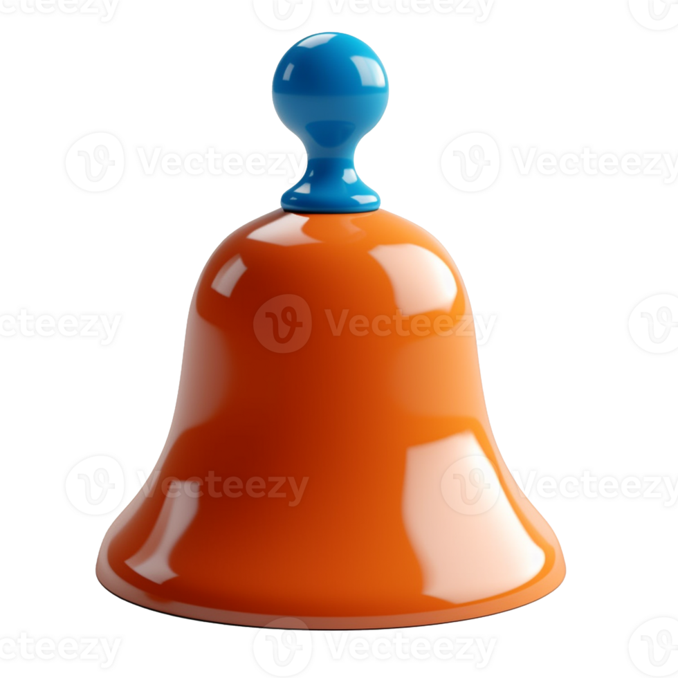 bell isolated on background with png