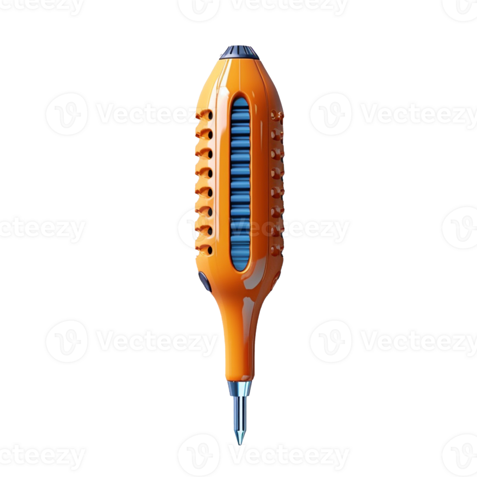 electric screwdriver isolated on background with png