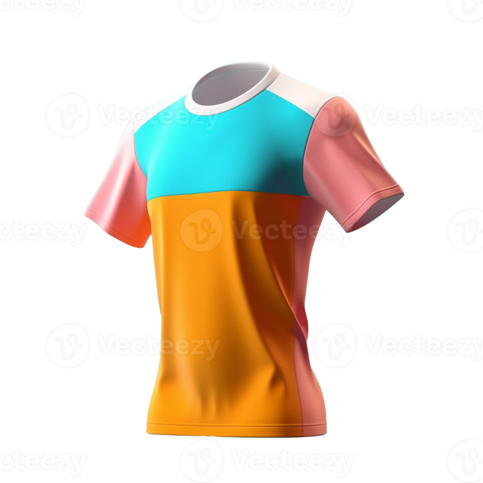 t shirt isolated on background with png