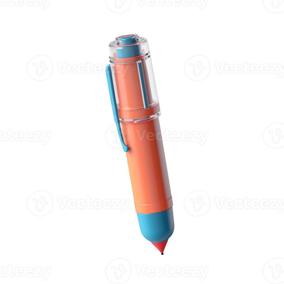 pen isolated on background with png