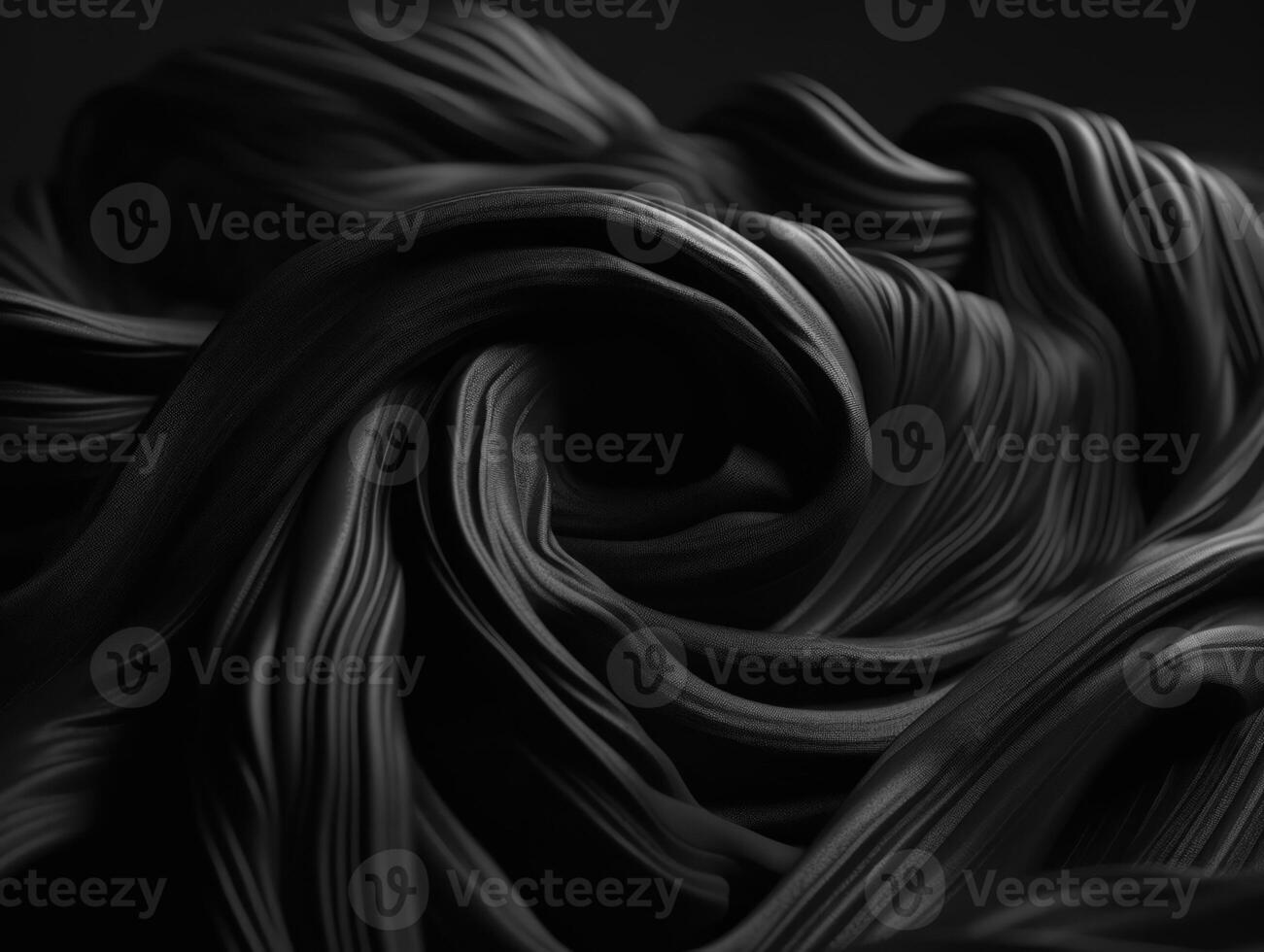 Black abstract background luxury cloth elegant fabric for background created with technology. photo
