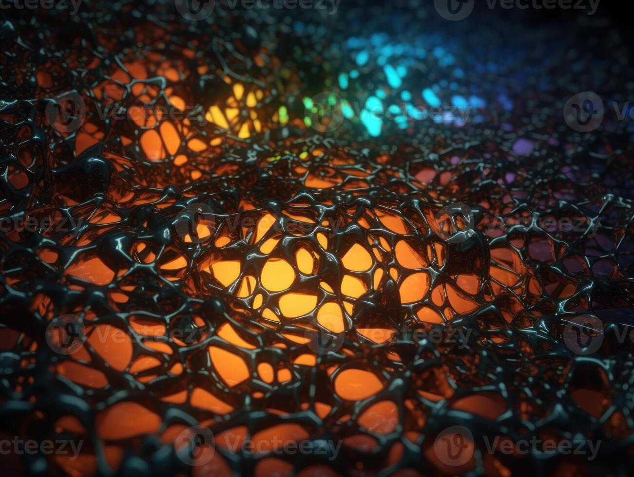 Colorful abstract background An abstract image featuring organic shapes and lines that intersect and overlap created with technology. photo