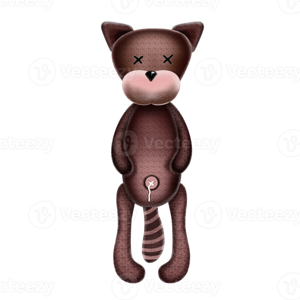knitted-cat-toy-digital-illustration-24509688-png