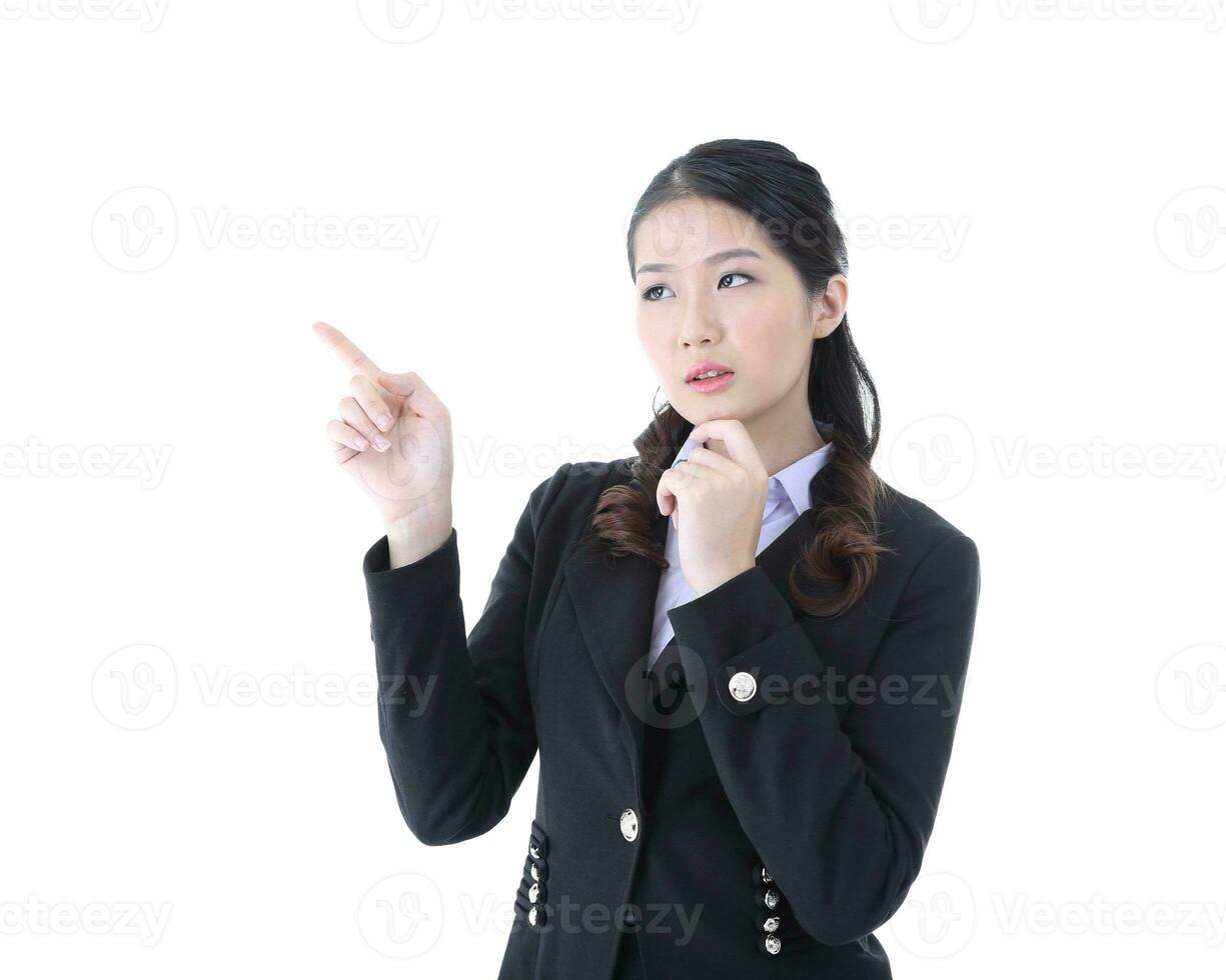 Young south east Asian middle eastern man woman student business colleague photo