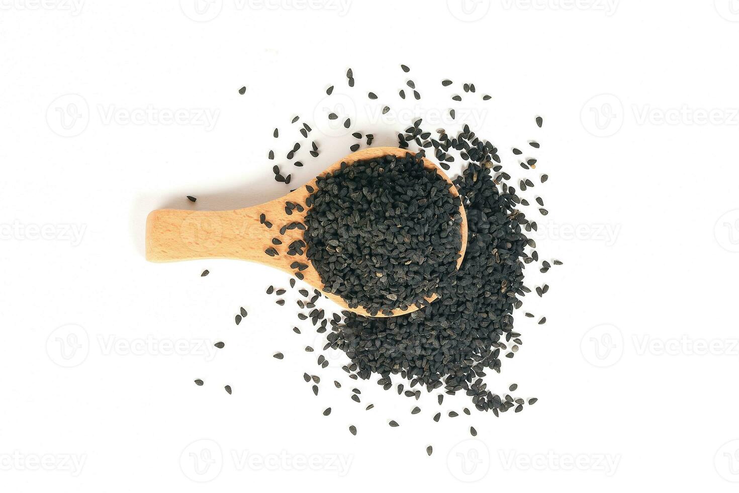 Black seed grain fragrant healthy spice herb photo