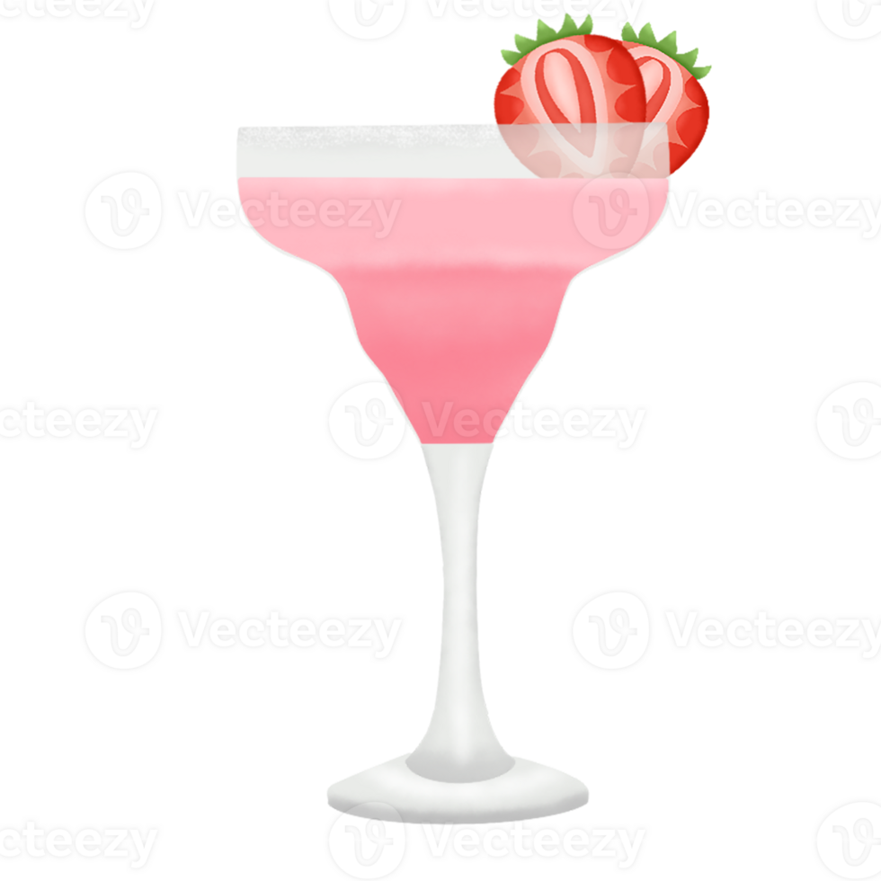 hand- getrokken mocktails png