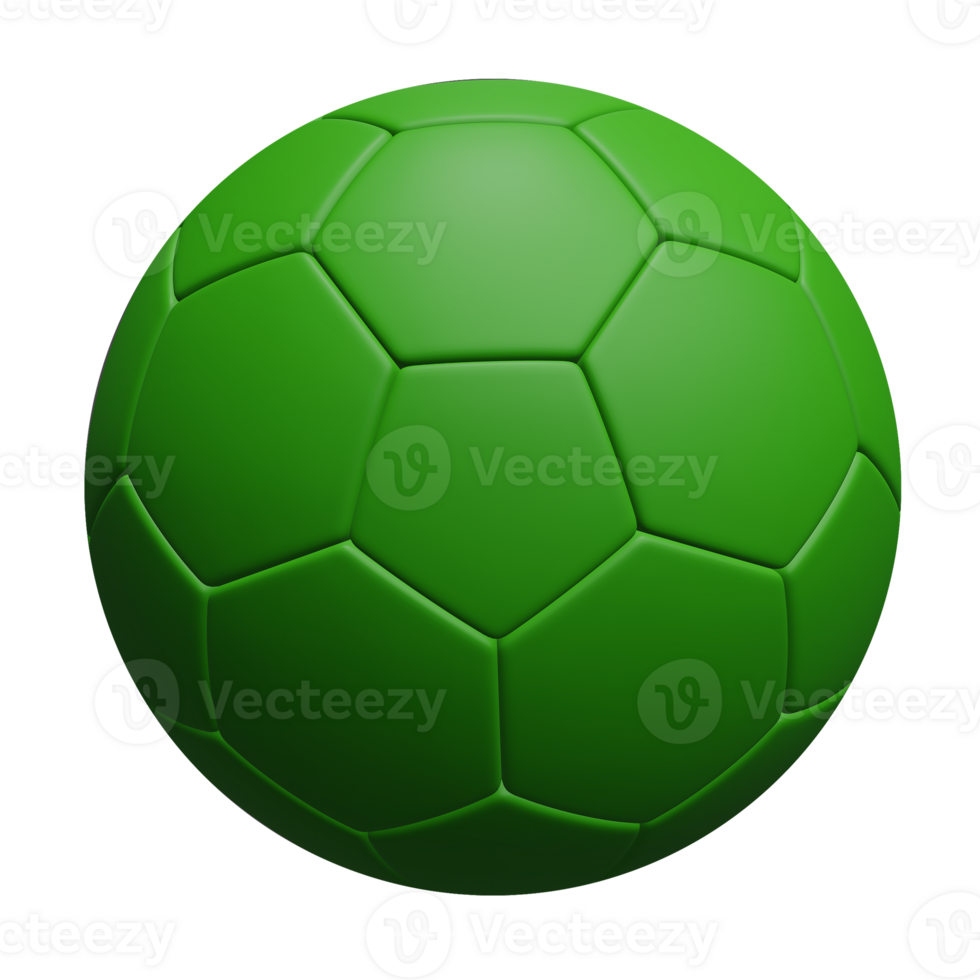 luz verde futebol bola png