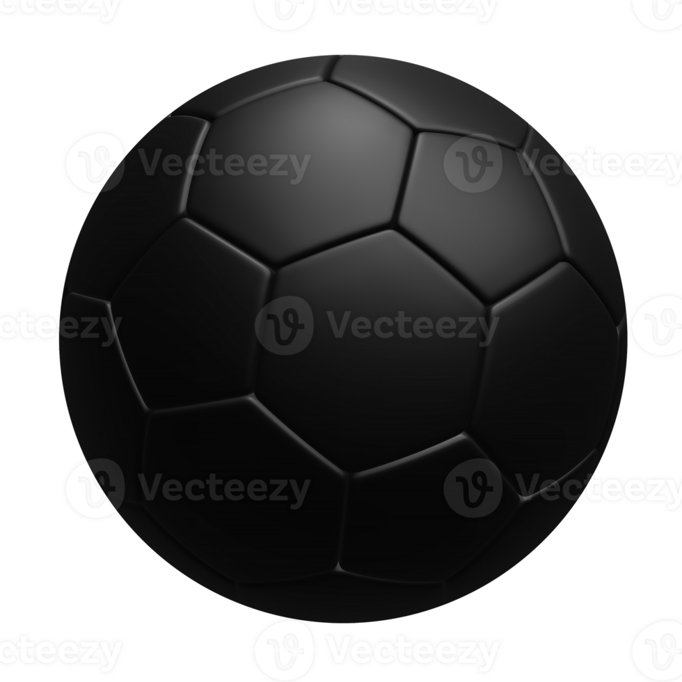 bola de futebol preta png