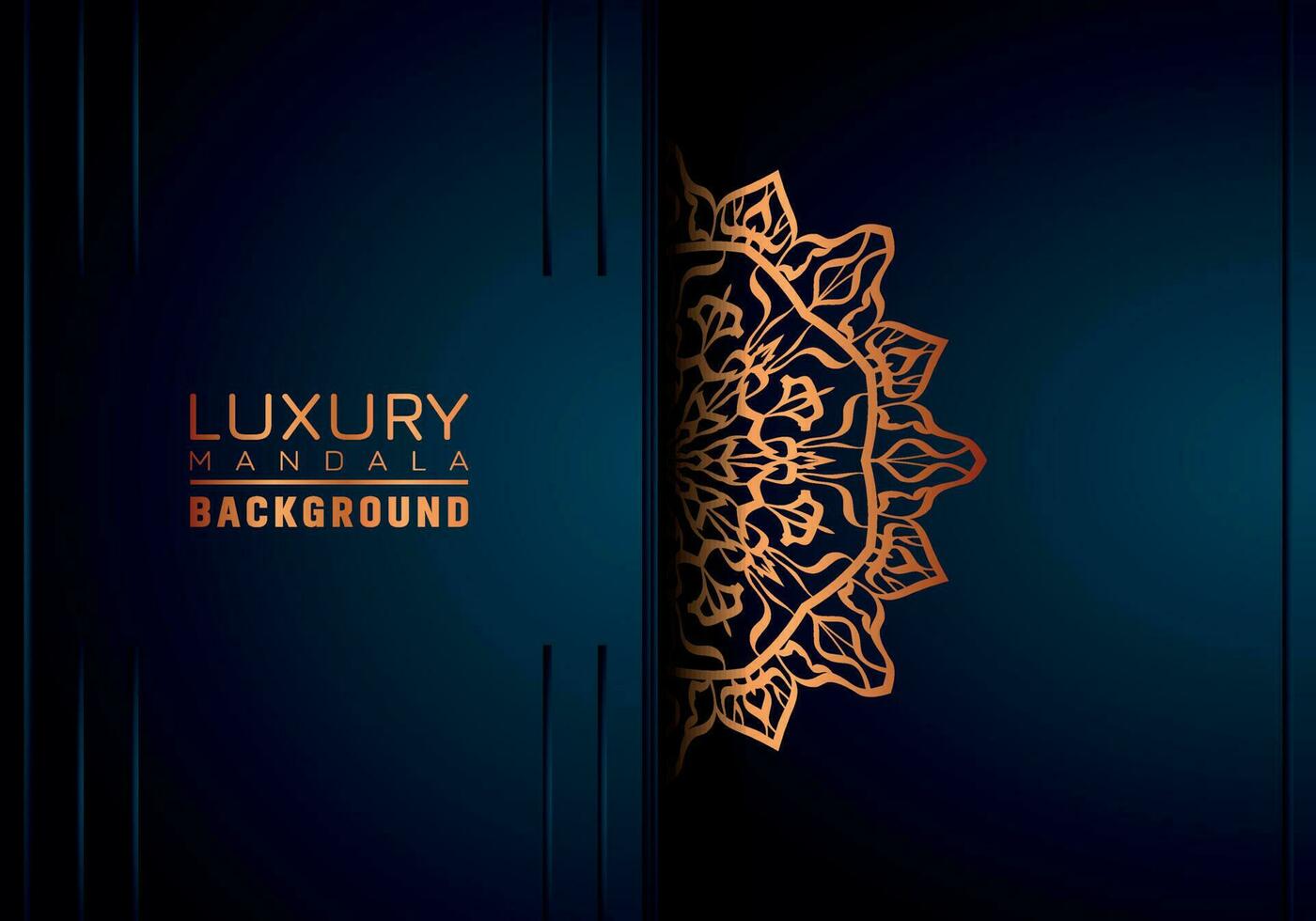 Luxury mandala background ornamental, arabesque style With Golden Arabesque Pattern Style. Decorative Mandala Ornament For Print, Brochure, Banner, Cover, Poster, Invitation Card vector