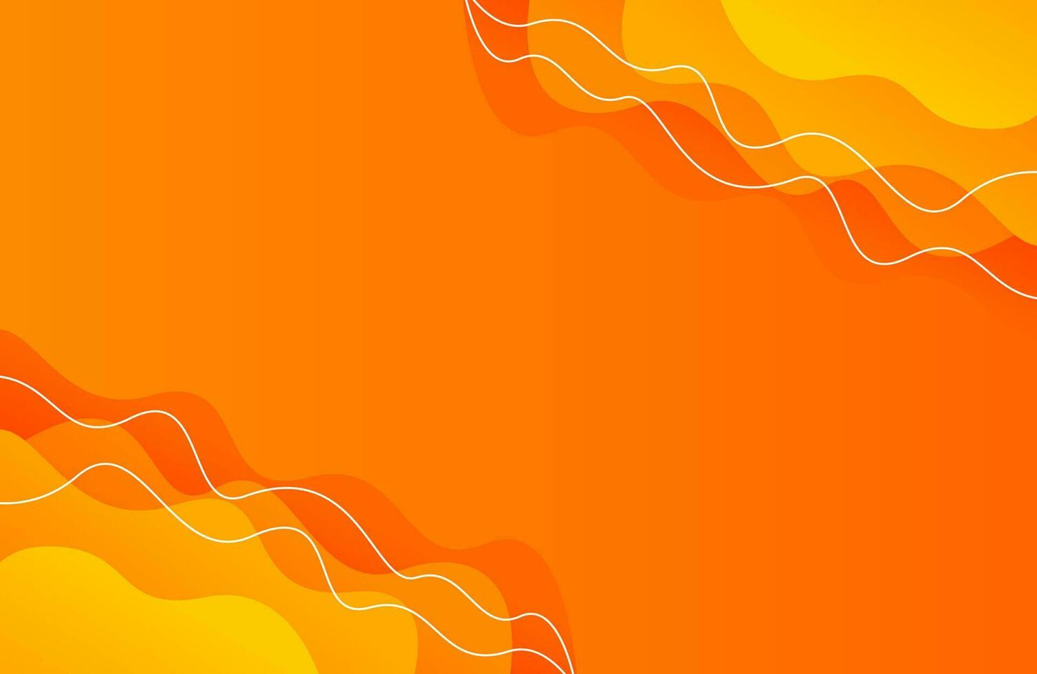 fondo naranja degradado abstracto vector