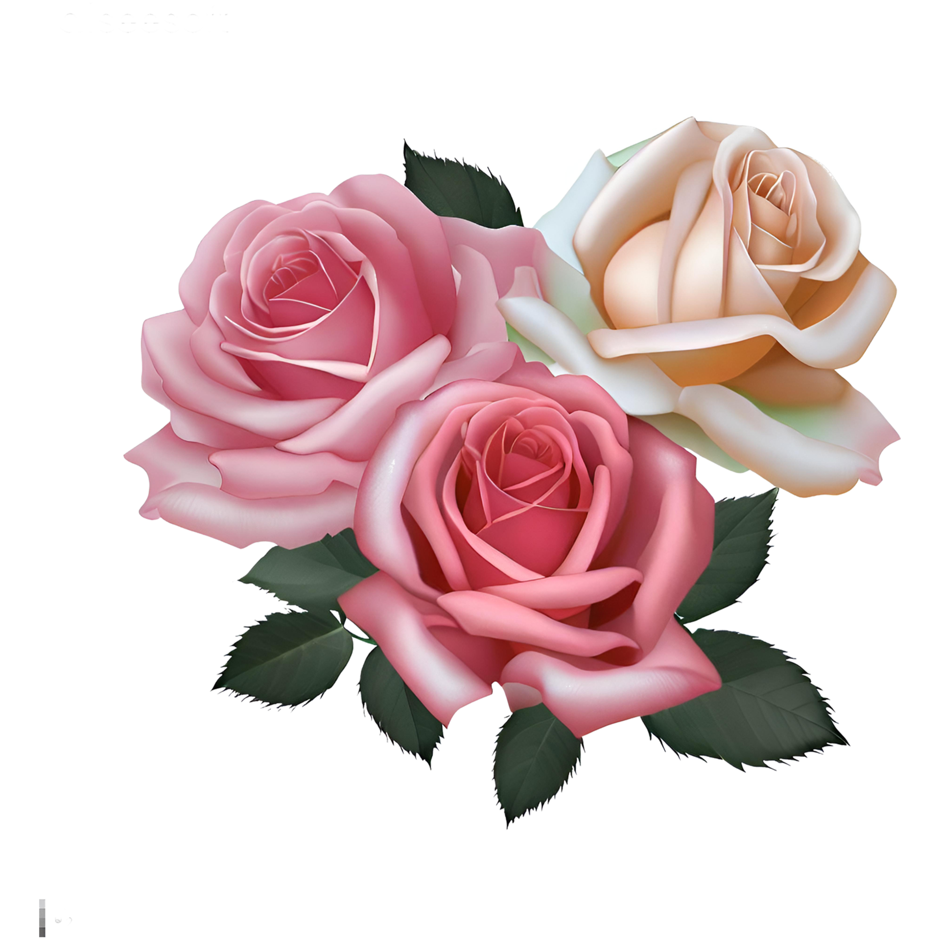Stunning Red and Pink Roses 24513044 PNG