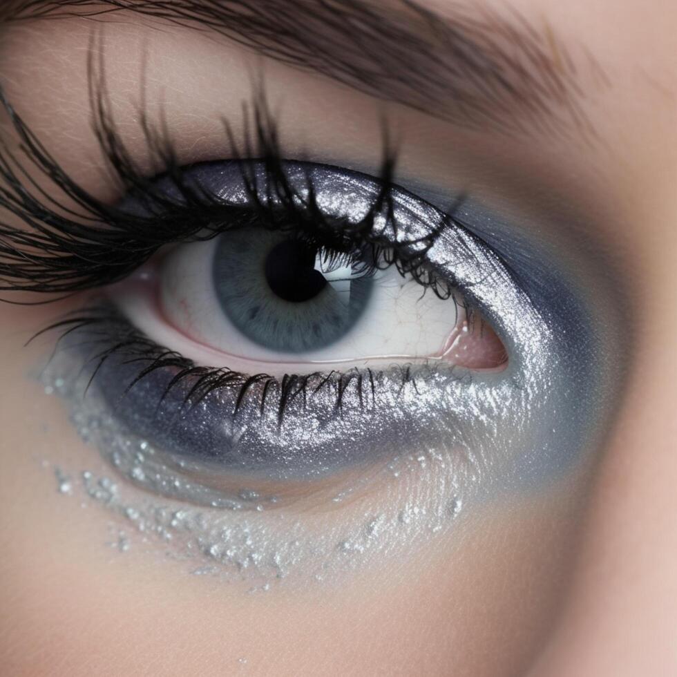 photo of Silvery Eye Shadow