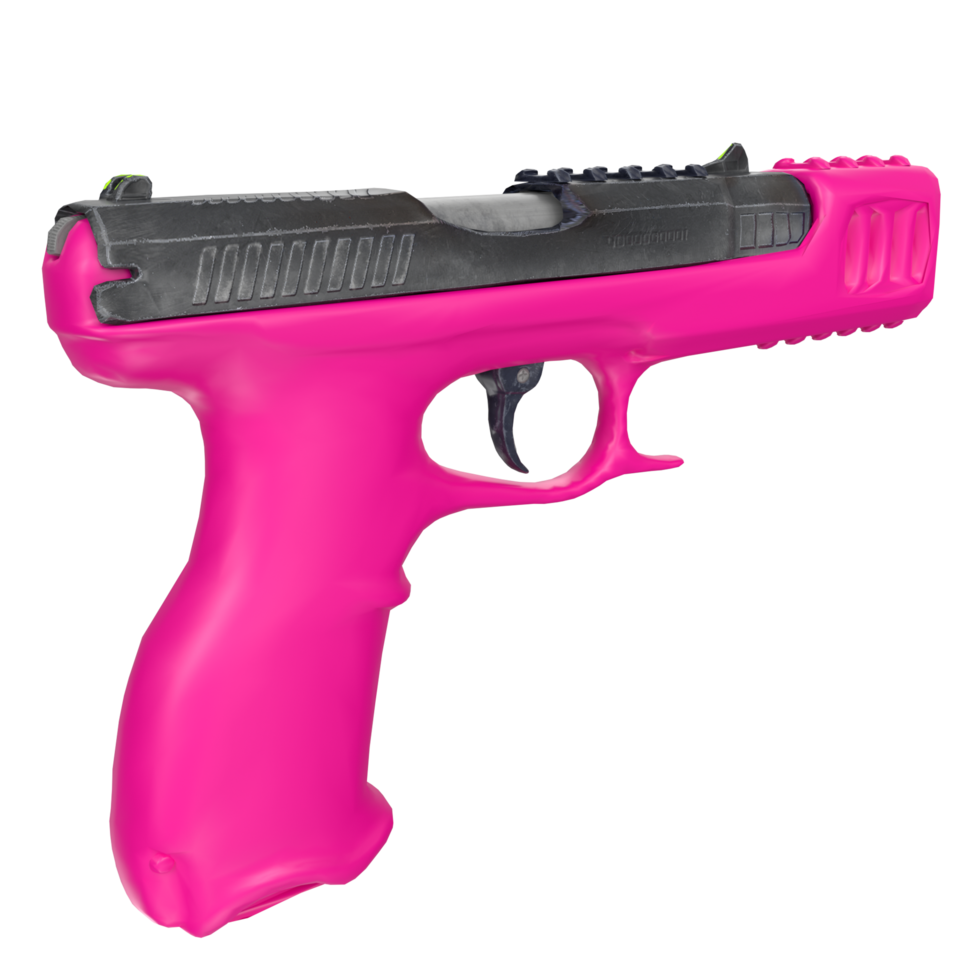 Handgun isolated on transparent png