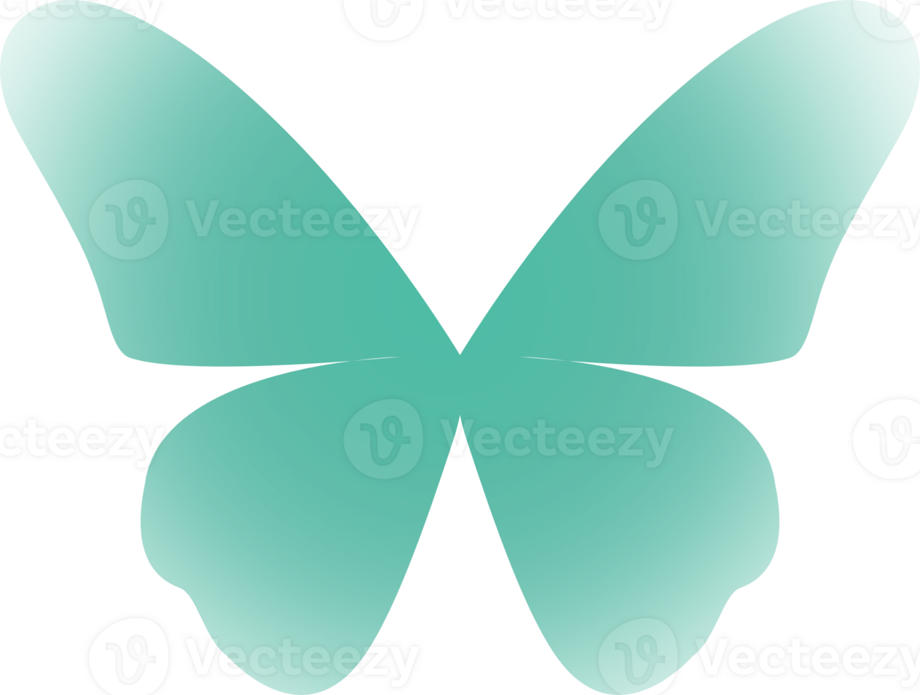 y2k gradient butterfly png