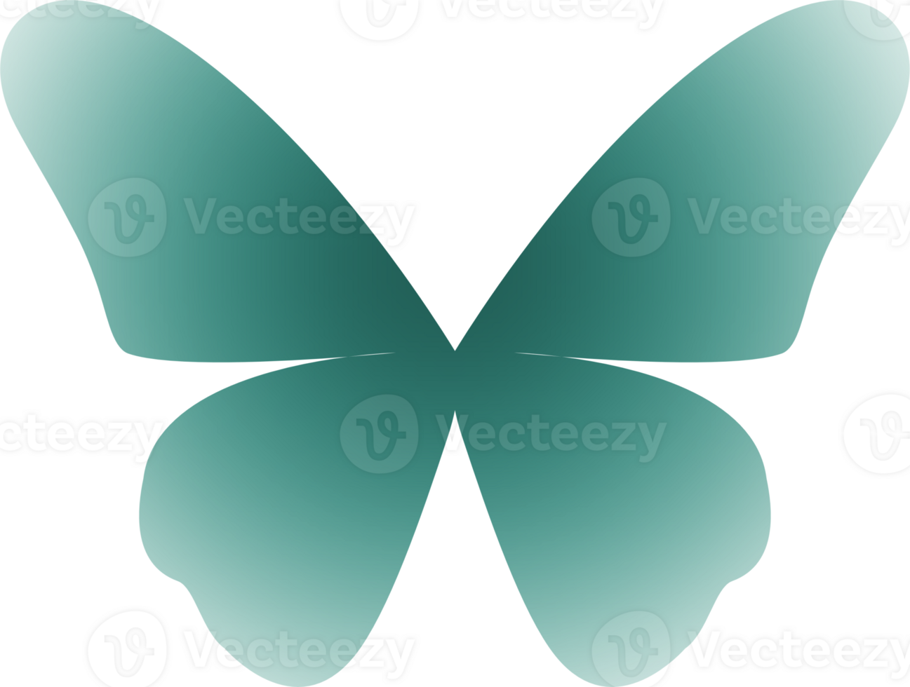 y2k gradient butterfly png