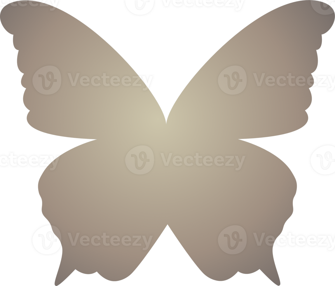 y2k gradient butterfly png