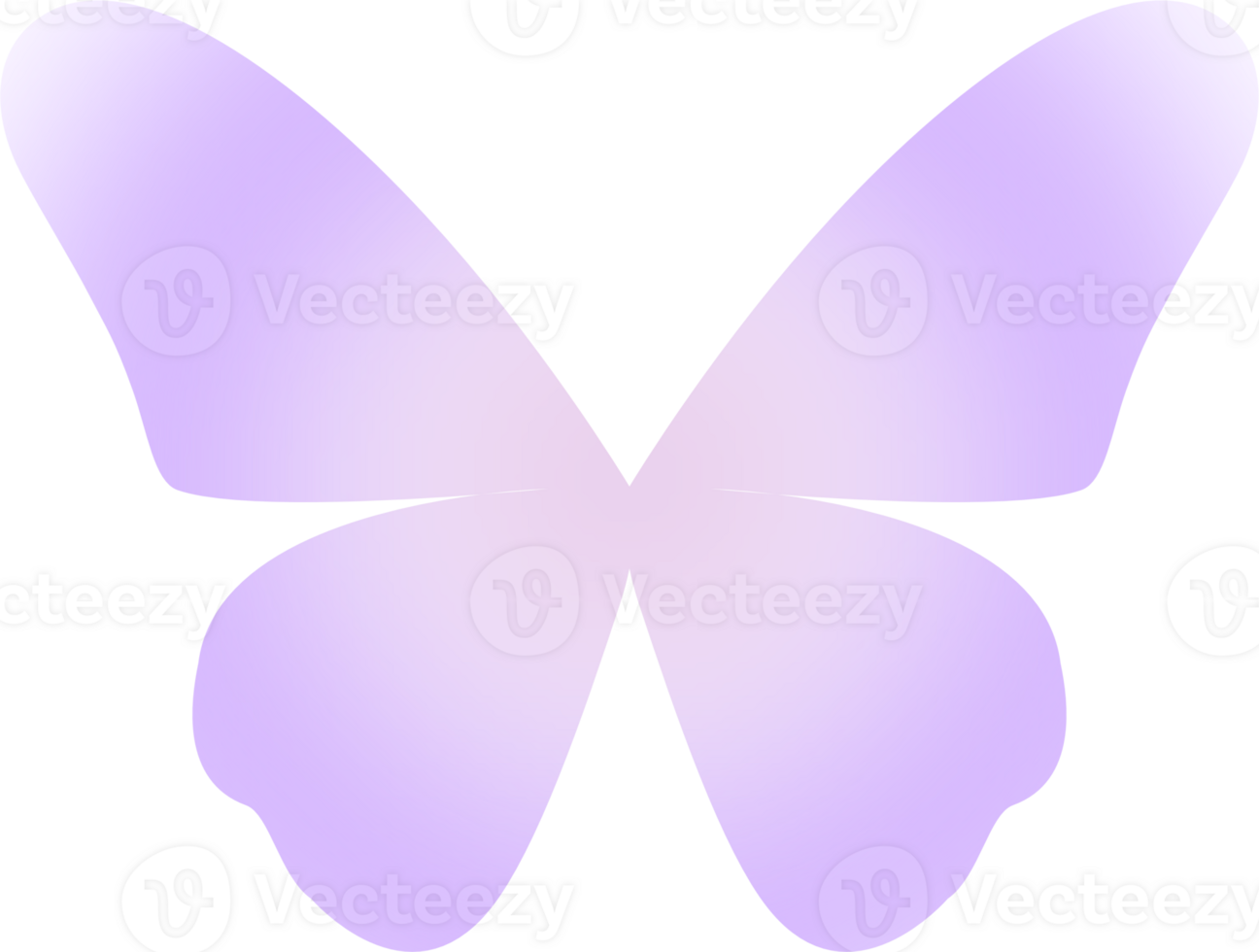 y2k gradient butterfly png