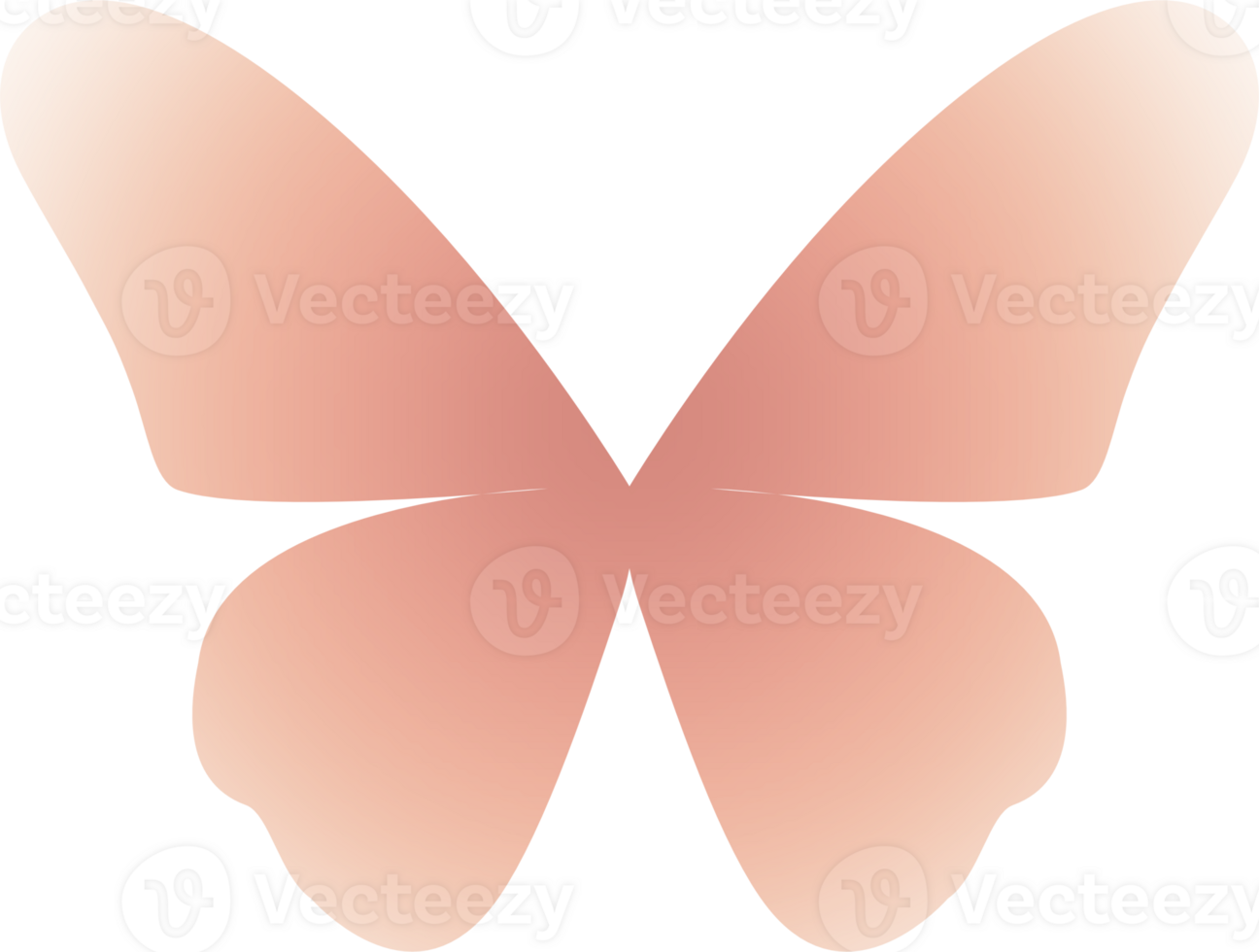 y2k gradient butterfly png