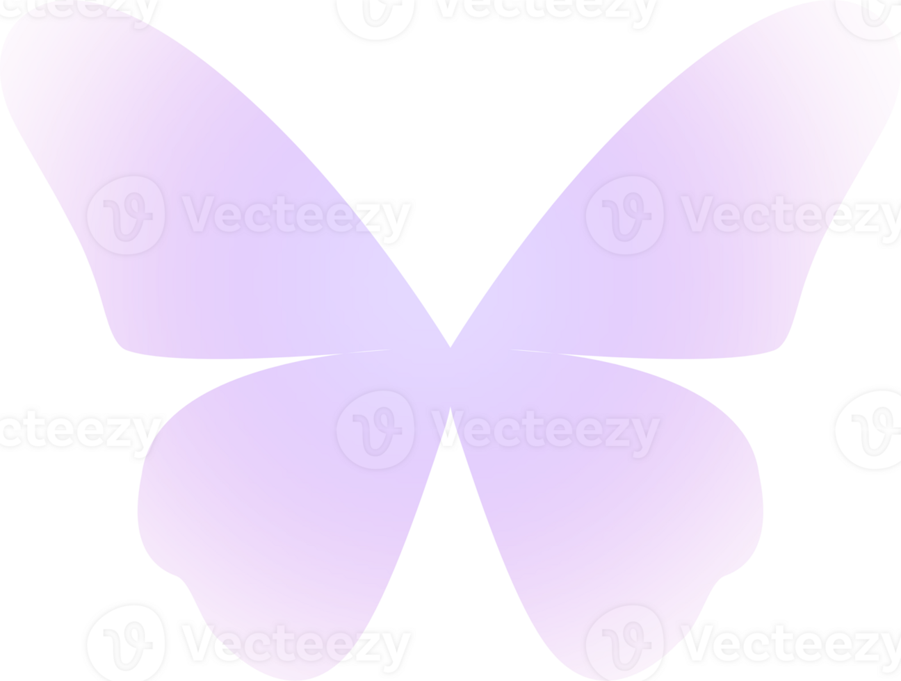 y2k gradient butterfly png