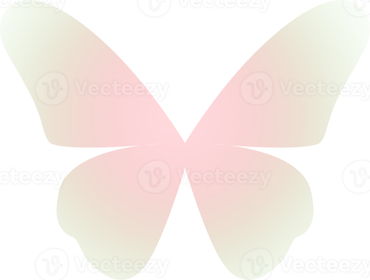 y2k gradient butterfly png
