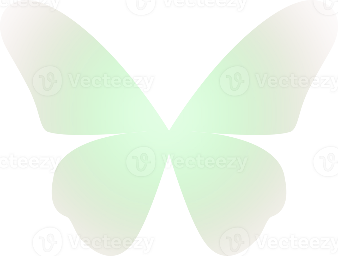 y2k gradient butterfly png