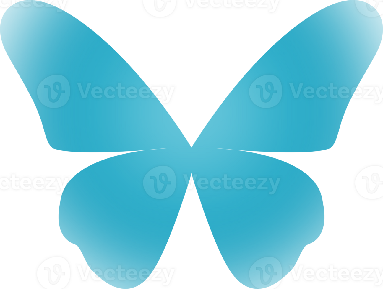 y2k gradient butterfly png