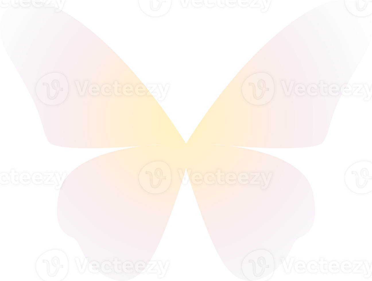 y2k gradient butterfly png