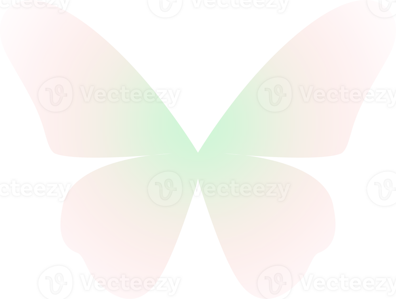 y2k gradient butterfly png