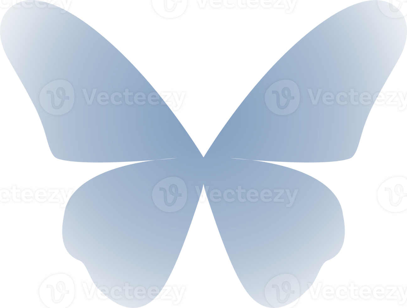 y2k gradient butterfly png